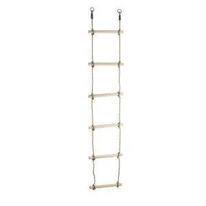 Wooden Rope Ladder for Kids 2.10m – 6 Rungs