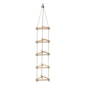 Ξύλινη Σκάλα Αναρρίχησης 3 Πλευρών 190εκ.