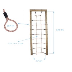 Climbing Net 75 x 200cm