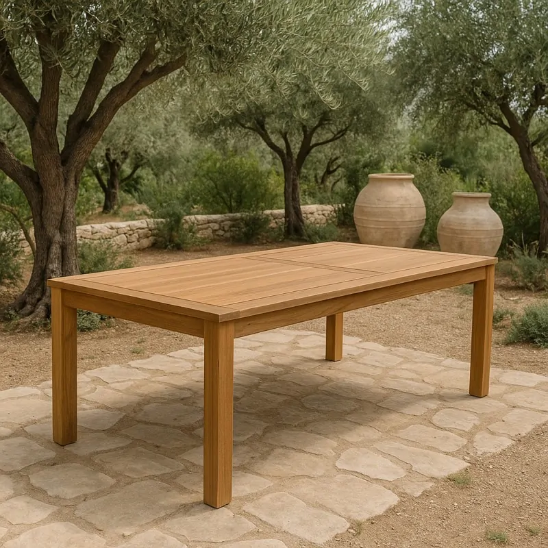Τραπέζι TEAK 100 x 250εκ.