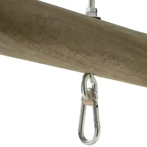 Κρίκος για κολώνα περαστός με γάντζο