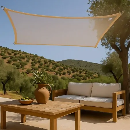 Shade Sail 230 gsm 3x5m – Off White