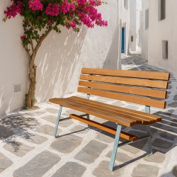 Παγκάκι Κήπου με μεταλλικά πόδια 180εκ.