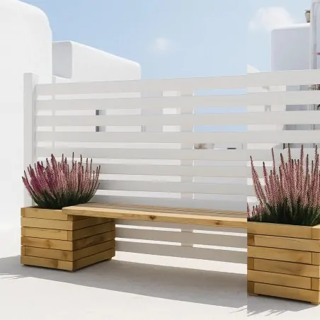 Planter bench 30cm in 2 lengths BENCH PLANTER 30 x 100cm.