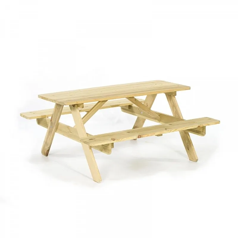 Children’s Wooden Picnic Table for Outdoor Use