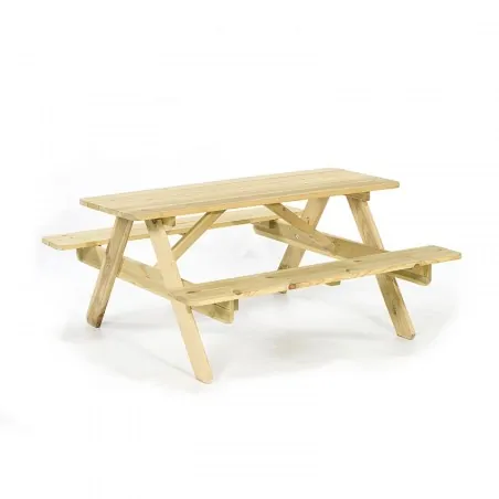 Children’s Wooden Picnic Table for Outdoor Use