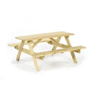 Children’s Wooden Picnic Table for Outdoor Use
