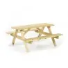 Children’s Wooden Picnic Table for Outdoor Use