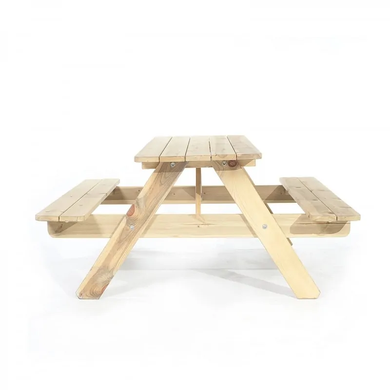 Children’s Wooden Picnic Table for Outdoor Use