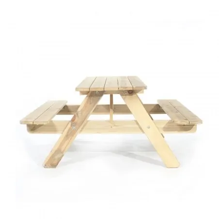Children’s Wooden Picnic Table for Outdoor Use