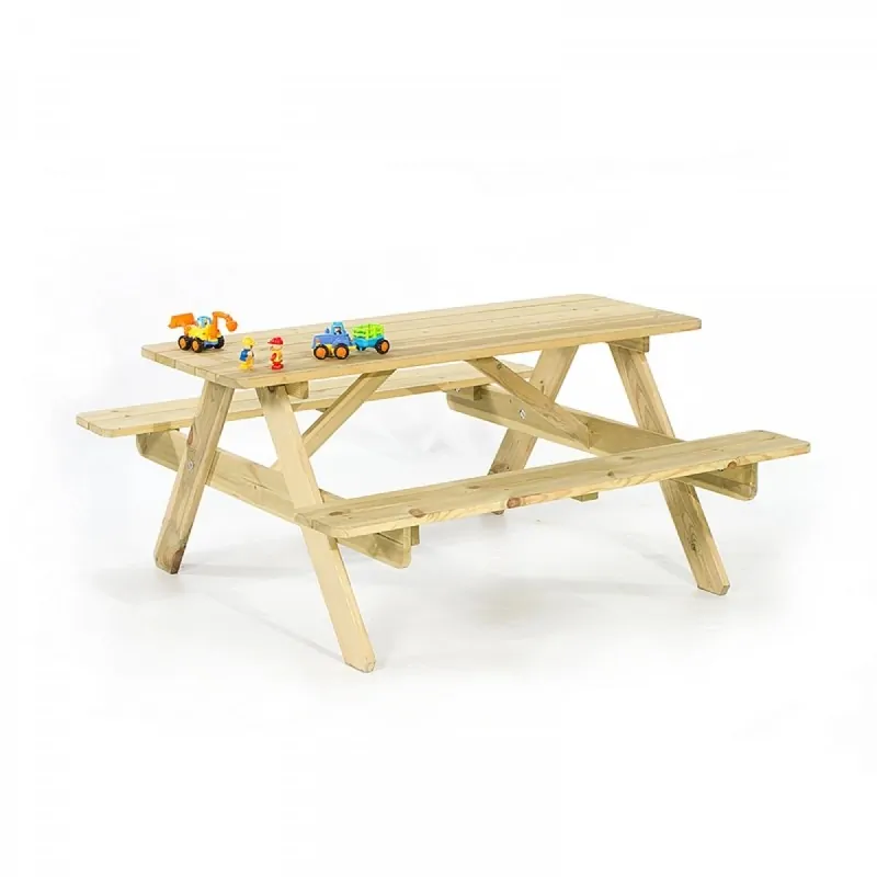 Children’s Wooden Picnic Table for Outdoor Use