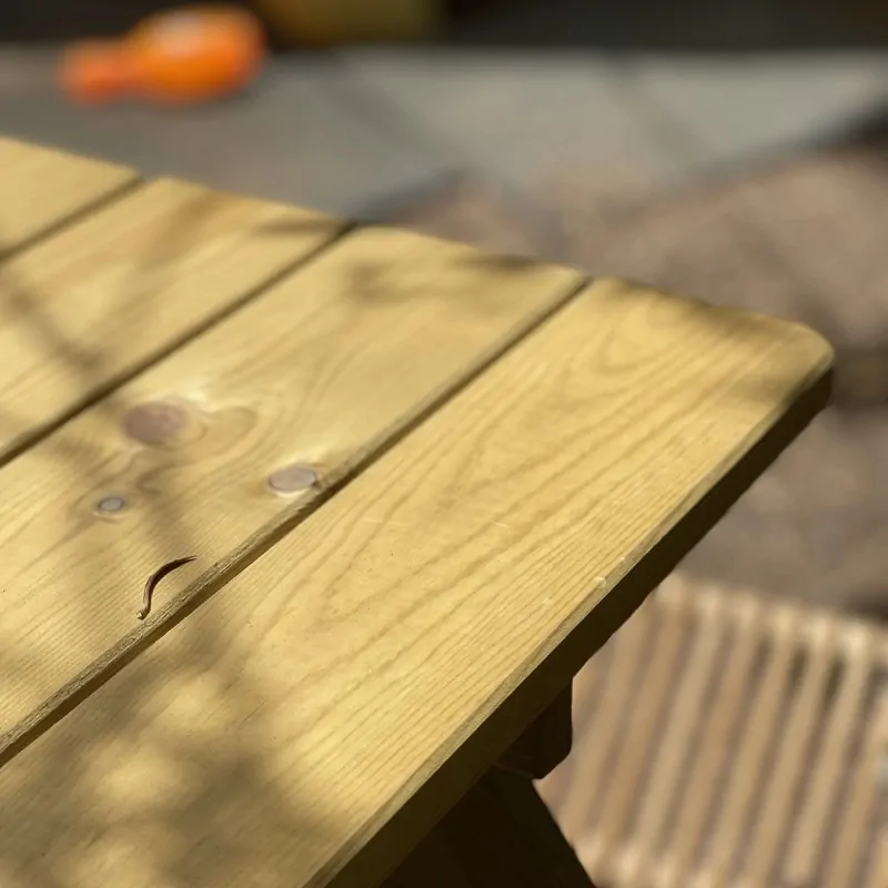 Children’s Wooden Picnic Table for Outdoor Use