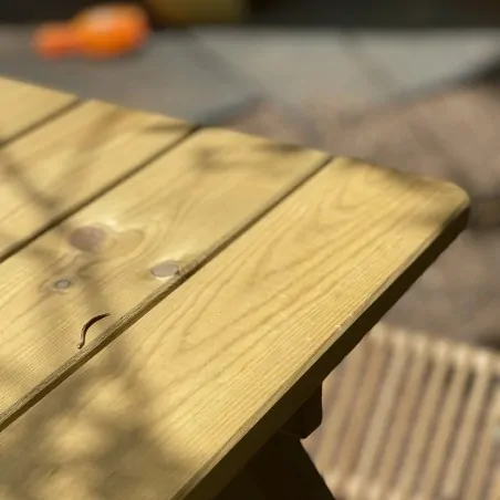 Children’s Wooden Picnic Table for Outdoor Use