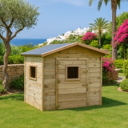 Wooden Playhouse 140 x 100 cm