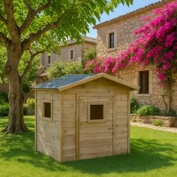 Ξύλινο Παιδικό Σπίτι 140 x 100εκ.