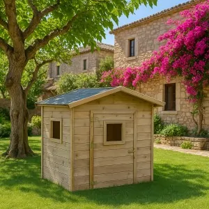 Wooden Playhouse 140 x 100 cm