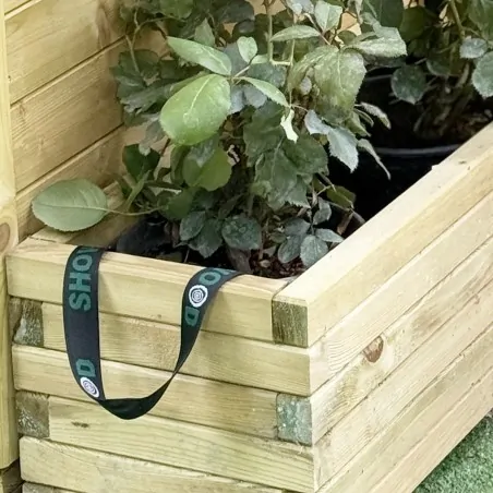 Wooden Planter 37(h) x 50 x 110cm
