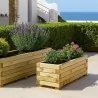 Wooden Planter 28(h) x 30 x 70cm