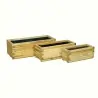 Wooden Planter 33(h) x 40 x 90cm
