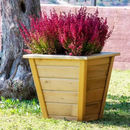 Wooden Planter Verne 45 cm