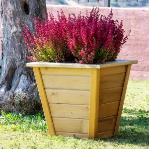Wooden Planter Verne 45 cm