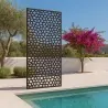 PP Mosaic trellis 100 x 200cm coffee