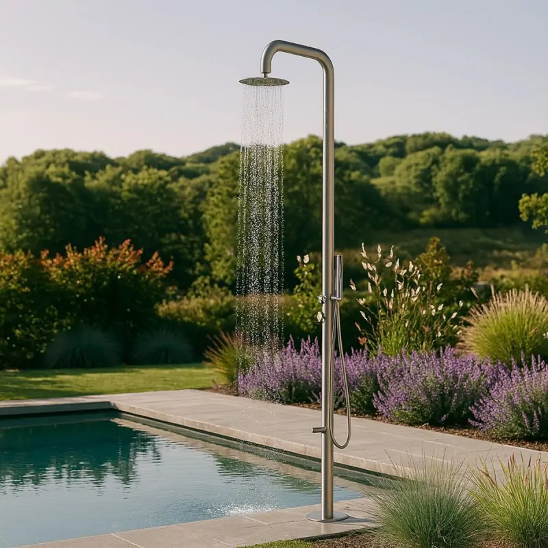 Inox Hot/Cold Water Shower Column