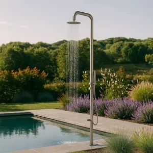 Inox Hot/Cold Water Shower Column