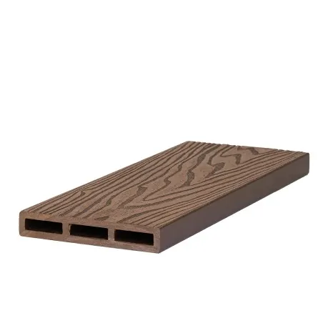 WPC 3d fencing board  2 x 12 x 360cm - coffee