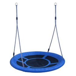 Nest swing canvas in 4 folds o100cm | black