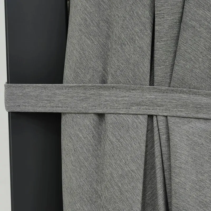 Premium Garden Umbrella 3x3.5m Anthracite Grey