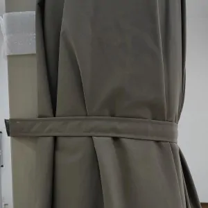 Premium Garden Umbrella 3x3.5m Beige Taupe