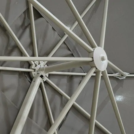 Premium Ομπρέλα Κήπου 3x3.5m Μπεζ Taupe