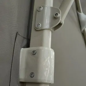 Premium Ομπρέλα Κήπου 3x3.5m Μπεζ Taupe