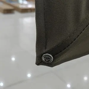 Premium Ομπρέλα Κήπου 3x3.5m Μπεζ Taupe