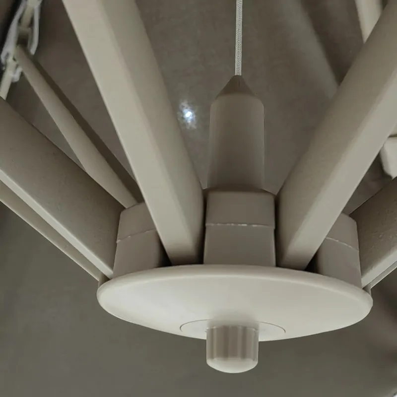 Premium Ομπρέλα Κήπου 3x3.5m Μπεζ Taupe