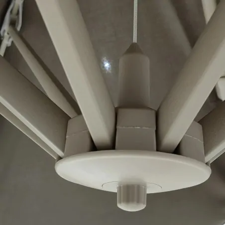 Premium Ομπρέλα Κήπου 3x3.5m Μπεζ Taupe