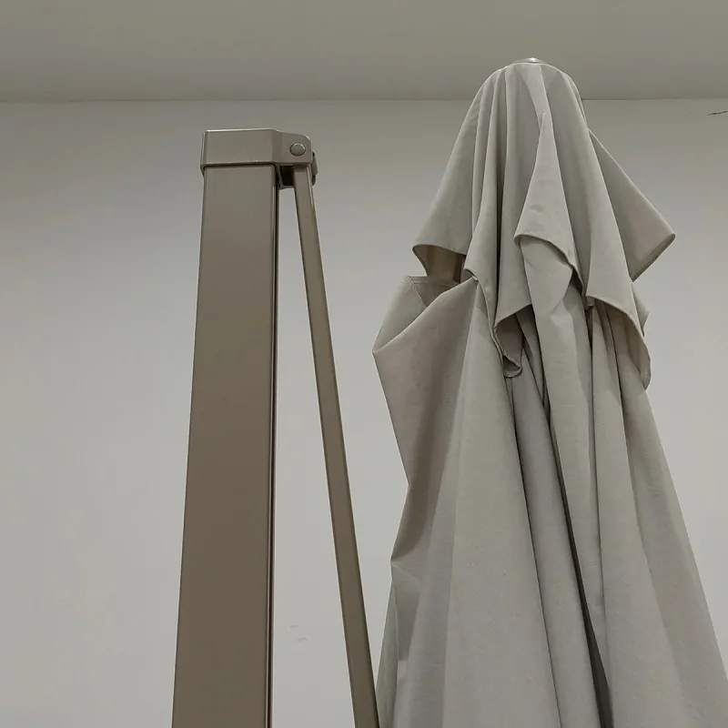 Premium Garden Umbrella 3x3.5m Beige