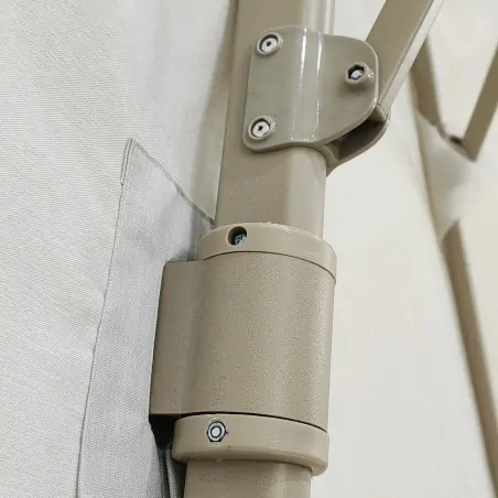 Premium Περιστρεφόμενη Ομπρέλα Κήπου 2.6x3.5m Μπεζ