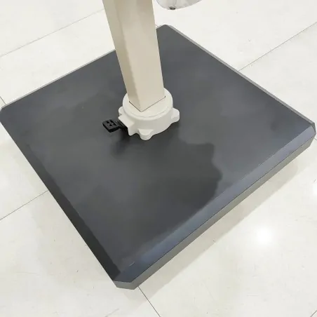 Premium Περιστρεφόμενη Ομπρέλα Κήπου 2.6x3.5m Μπεζ Taupe