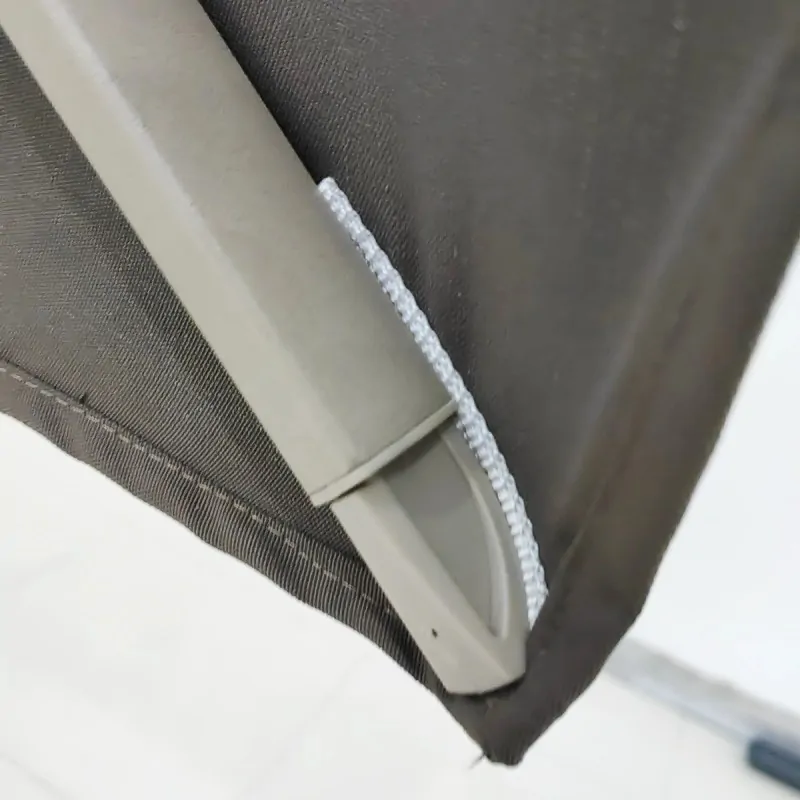 Premium Περιστρεφόμενη Ομπρέλα Κήπου 2.6x3.5m Μπεζ Taupe