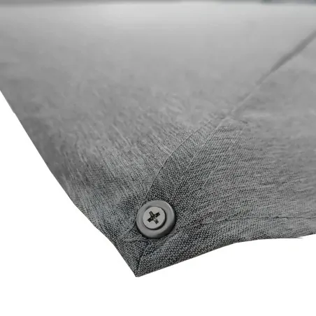 Premium Rotating Garden Umbrella 2.6x3.5m Anthracite Grey