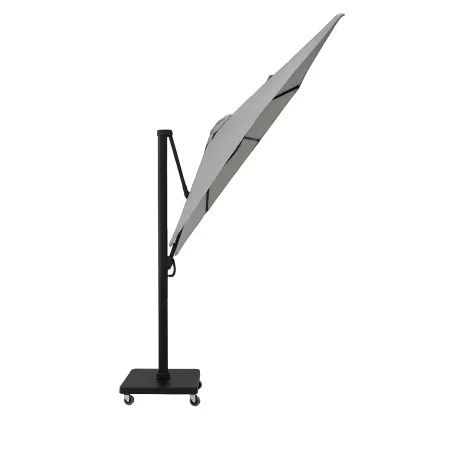 Premium Rotating Garden Umbrella 2.6x3.5m Anthracite Grey