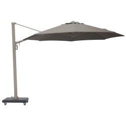 Premium Garden Umbrella Ø3.5m Beige Taupe