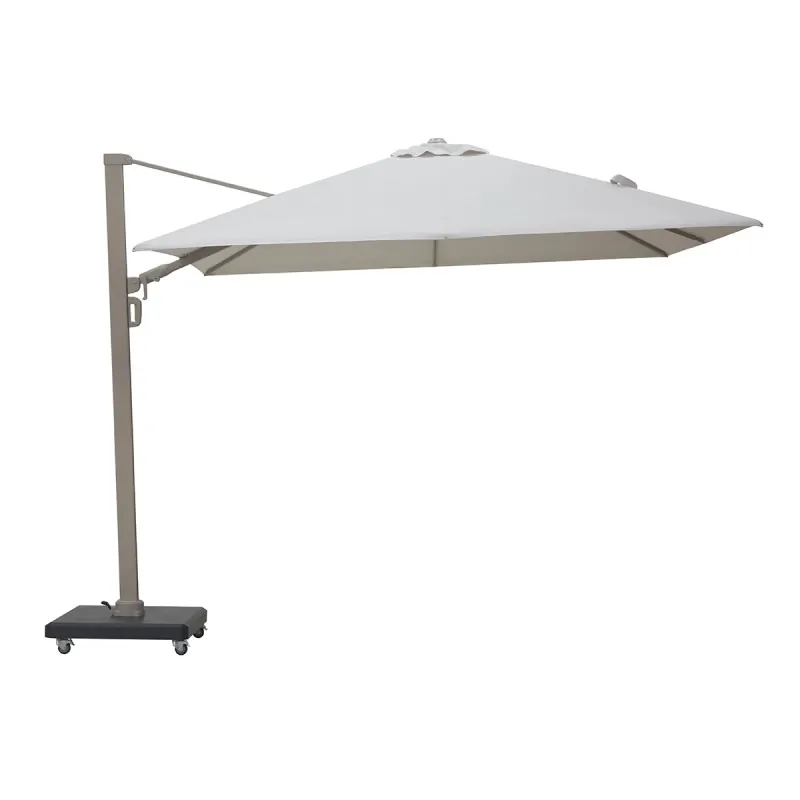 Premium Rotating Garden Umbrella 3x3m Beige
