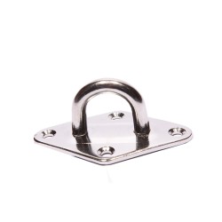 Κρίκος βιδωτός για Πανί Σκίασης - INOX