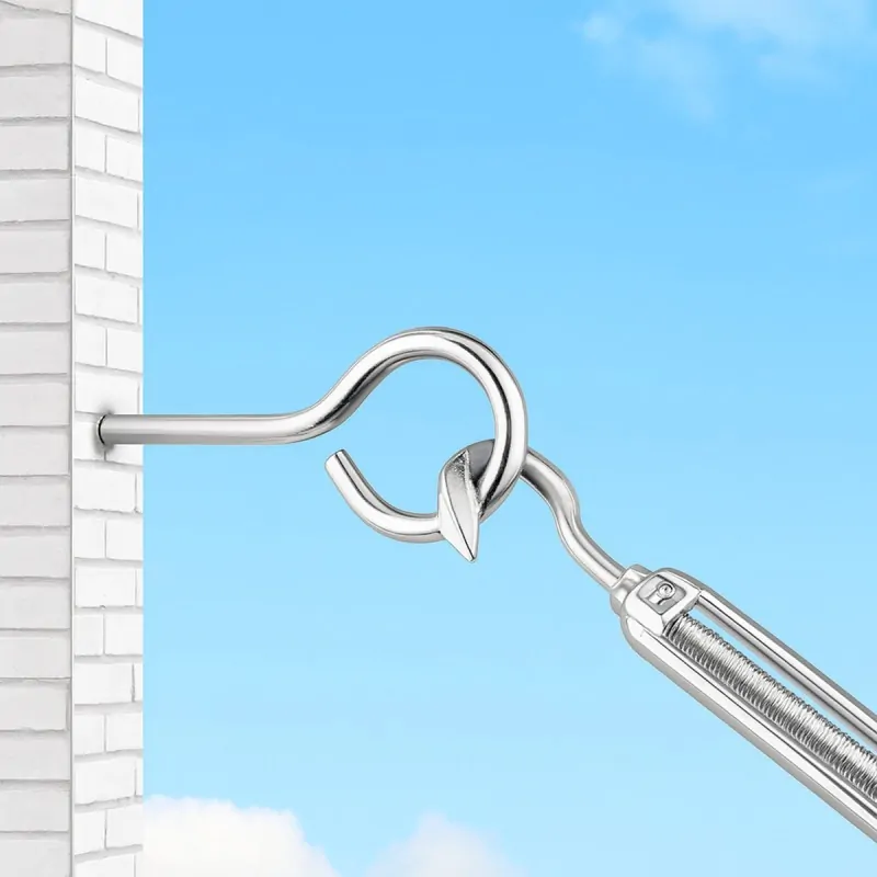 Κρίκος με μεταλλικό ούπα INOX