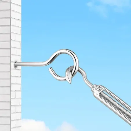 Κρίκος με μεταλλικό ούπα INOX