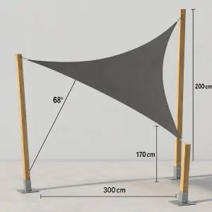 Βάση Kολώνας με Kλίση - 12 x 12εκ.