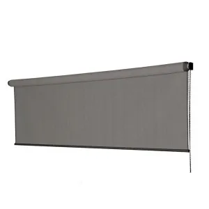 Outdoor Roller Blind 240 x 296 cm – Grey